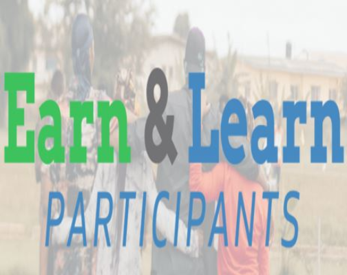 Earn and Learn program participants work 20 hours per week for 7 weeks earning an hourly wage